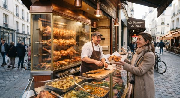 Un festin de rôtisserie : découvrez notre traiteur à paris